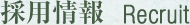 採用情報